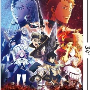 Black Clover - One Sheet Wall Poster, 22.375" x 34" NWT
